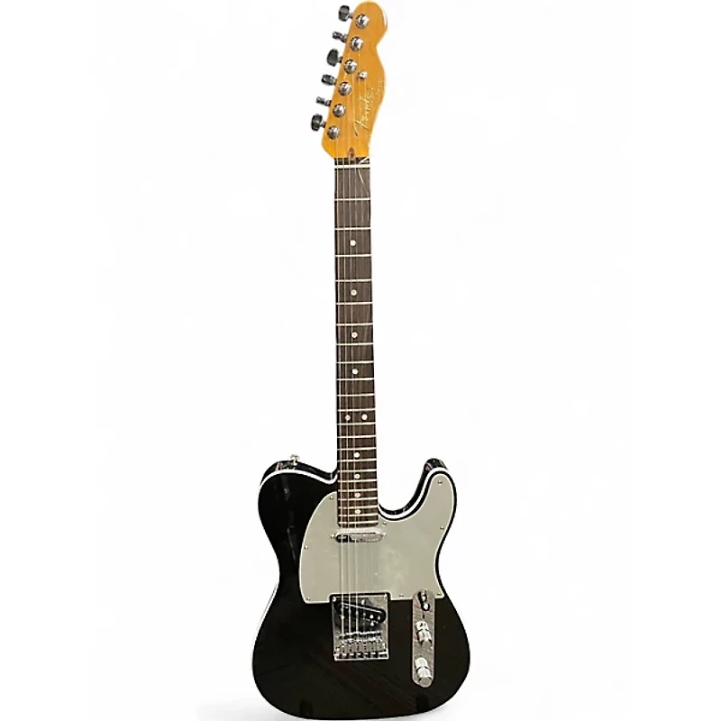 Used Fender American Ultra Telecaster Black Solid Body Electric Guitar
