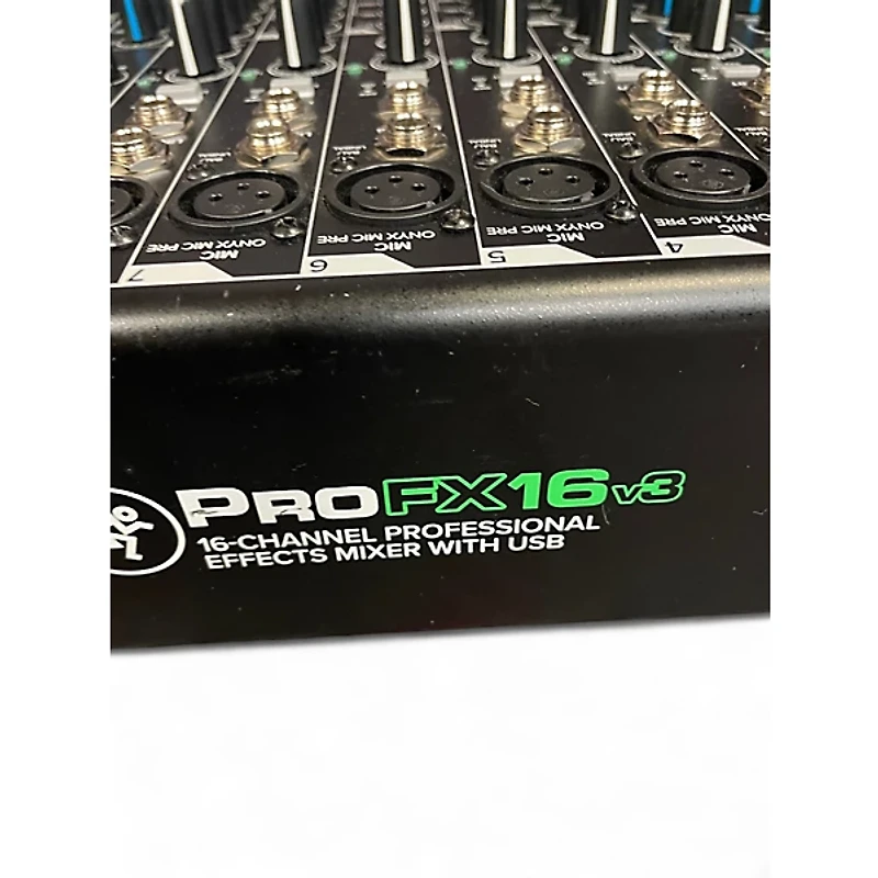Used Mackie PROFX16V3 Unpowered Mixer