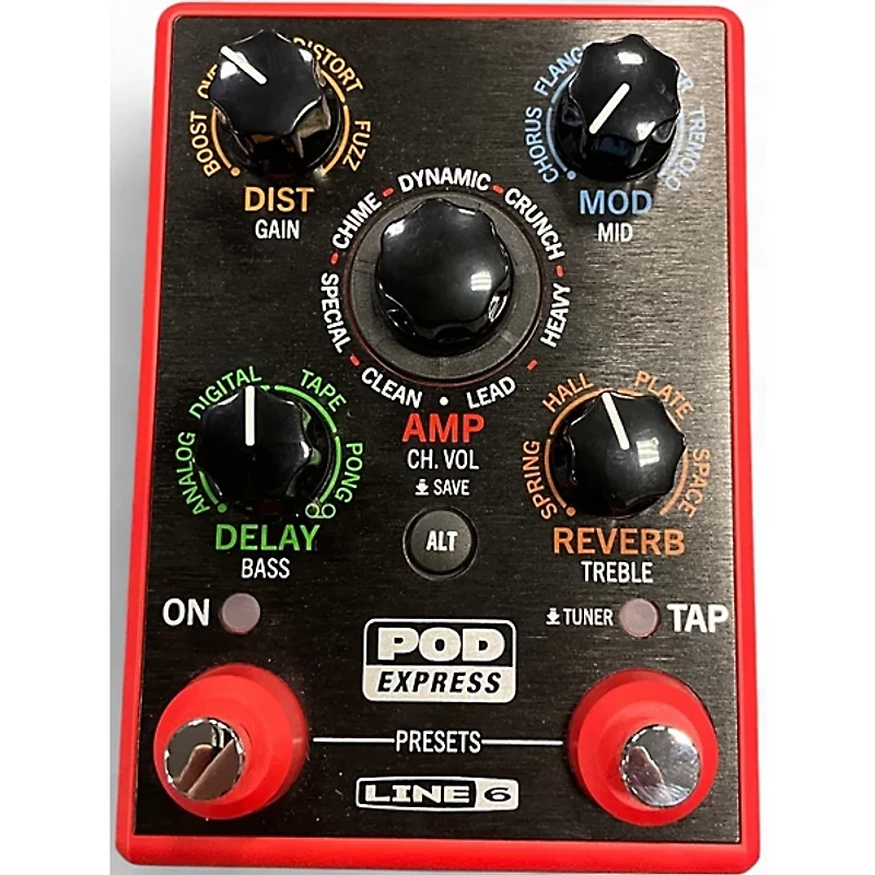 Used Line 6 Pocket Pod Express Amp Modeler Effect Processor