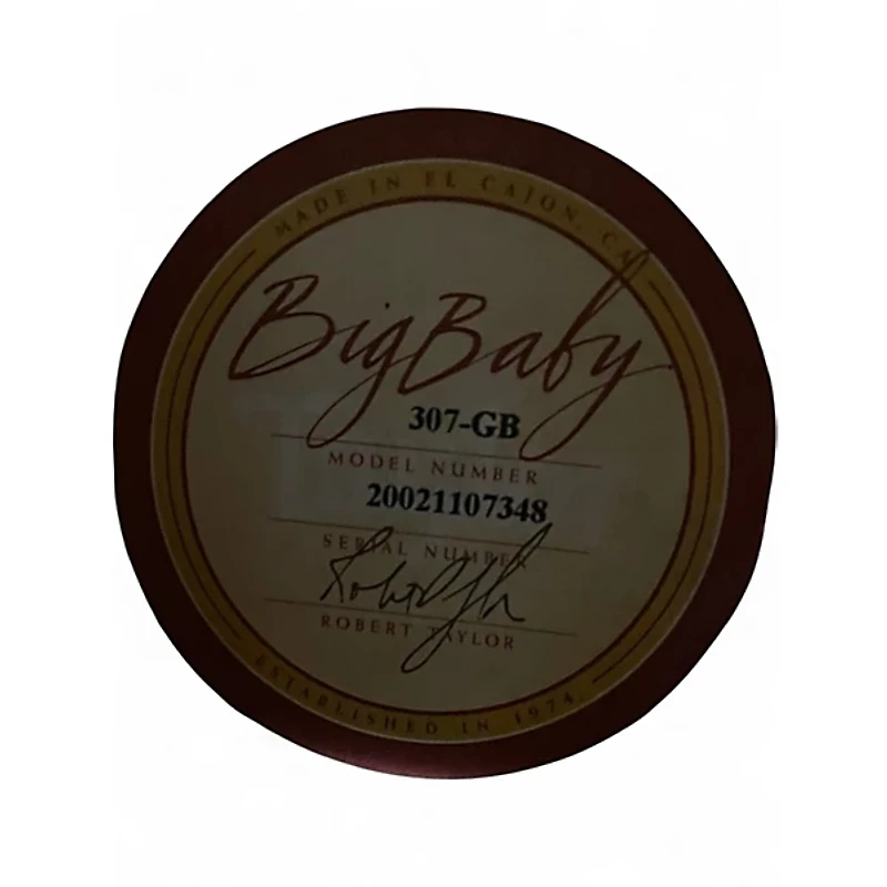 Used Taylor BBT Big Baby Natural Acoustic Guitar