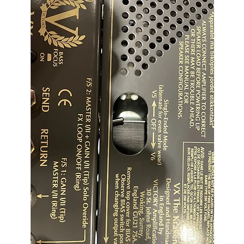 Used Victory The Kraken VX Tube Guitar Amp Head