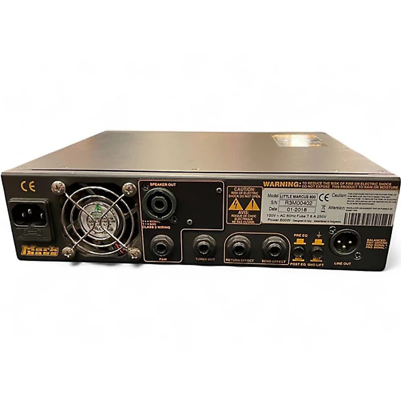 Used Markbass LITTLE MARCUS 800 Bass Amp Head