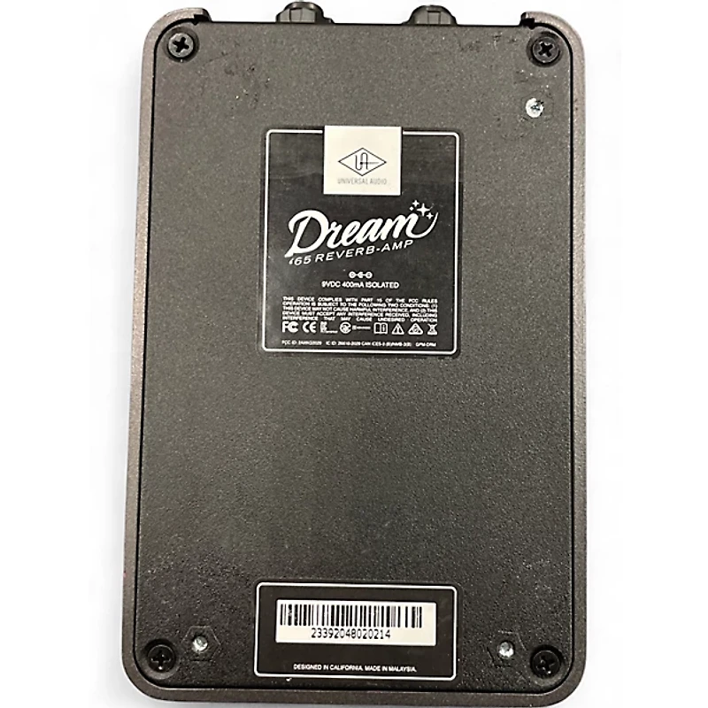 Used Dream 65 REVERB AMP Effect Pedal