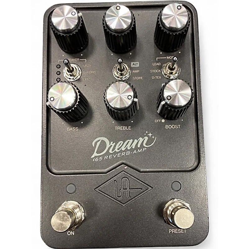 Used Dream 65 REVERB AMP Effect Pedal