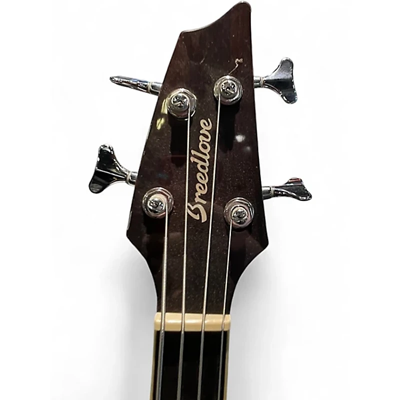 Used Breedlove Studio Bass Natural Acoustic Bass Guitar