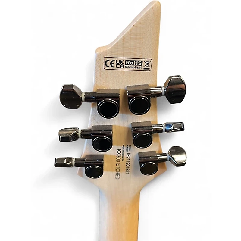 Used Cort kx300 etched red Solid Body Electric Guitar