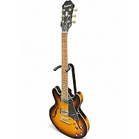 Used Epiphone ES339 2 Tone Sunburst Hollow Body Electric Guitar