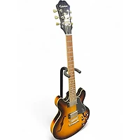 Used Epiphone ES339 2 Tone Sunburst Hollow Body Electric Guitar