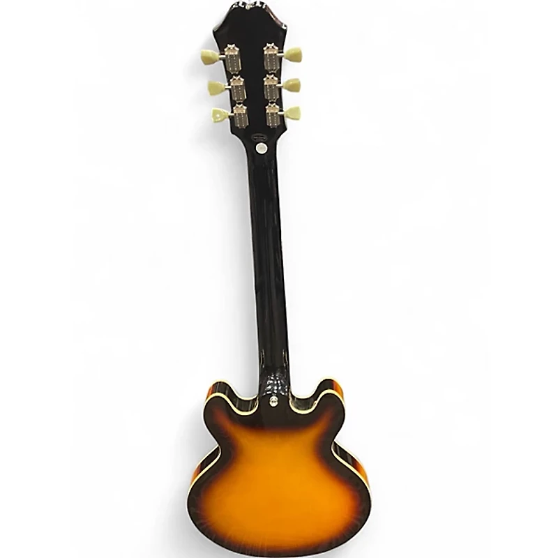 Used Epiphone ES339 2 Tone Sunburst Hollow Body Electric Guitar