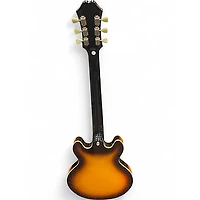 Used Epiphone ES339 2 Tone Sunburst Hollow Body Electric Guitar