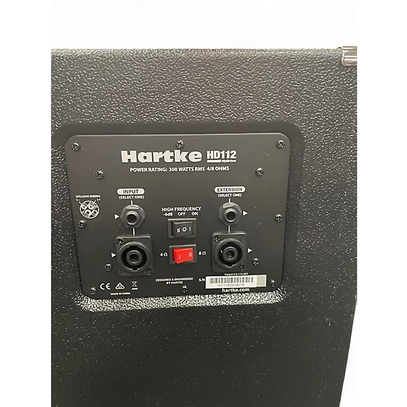 Used Hartke HD112 Bass Cabinet