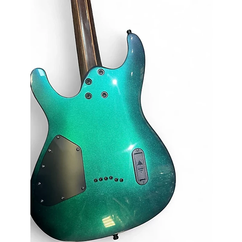 Used Ibanez AXION LABEL S671ALB BLUE CHAMELEON Solid Body Electric Guitar