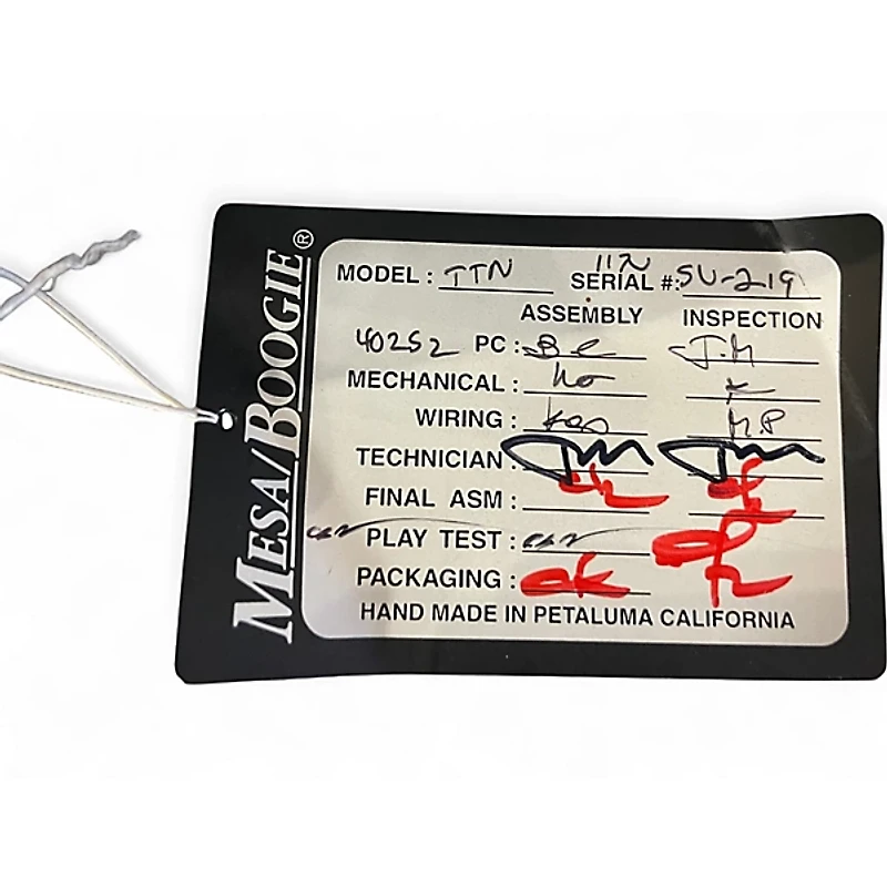 Used MESA/Boogie Big Block Titan V12 1400W Tube Bass Combo Amp