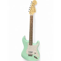 Used Fender Tom Delonge Signature Stratocaster Seafoam Green Solid Body Electric Guitar