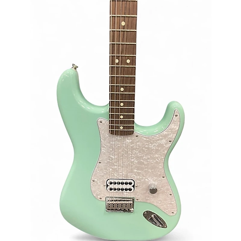Used Fender Tom Delonge Signature Stratocaster Seafoam Green Solid Body Electric Guitar
