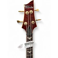 Used Schecter Guitar Research DIAMOND SERIES C-4 Maroon Electric Bass Guitar