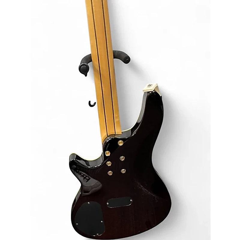 Used Schecter Guitar Research DIAMOND SERIES C-4 Maroon Electric Bass Guitar