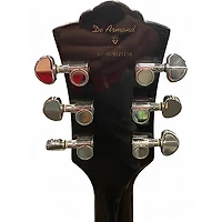 Used DeArmond M75T CHAMPAGNE SPARKLE Solid Body Electric Guitar