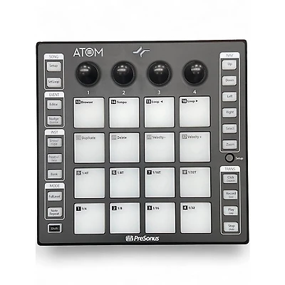 Used PreSonus ATOM MIDI Controller