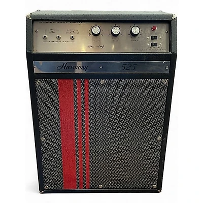 Vintage 1960s Harmony 525 Tube Guitar Combo Amp