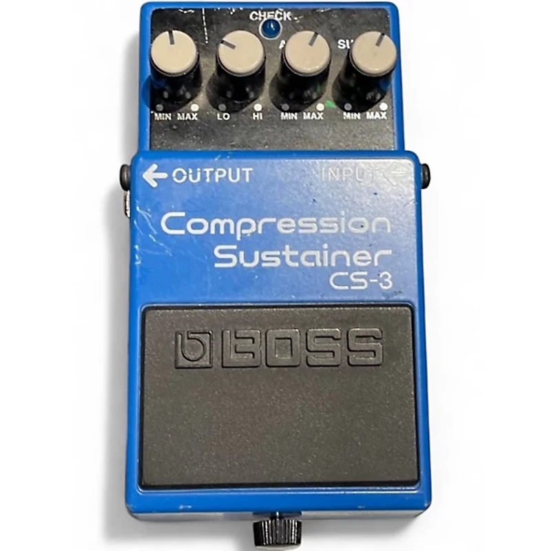 Used BOSS CS3 Compressor Sustainer Effect Pedal