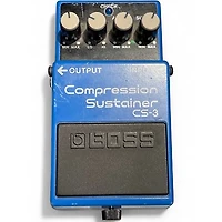 Used BOSS CS3 Compressor Sustainer Effect Pedal