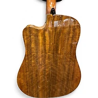 Used Lag Guitars THV20DCE Natural Acoustic Electric Guitar