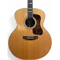 Used Guild f-55 Natural Acoustic Guitar