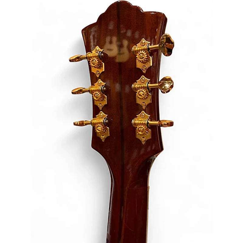 Used Guild f-55 Natural Acoustic Guitar