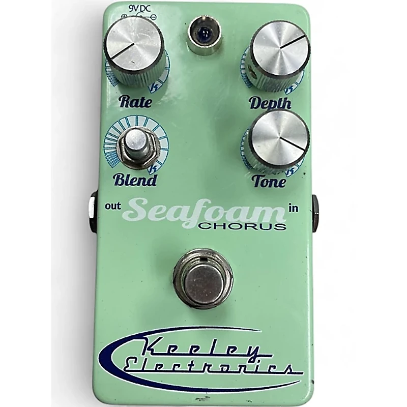 Used Keeley Seafoam Chorus Effect Pedal
