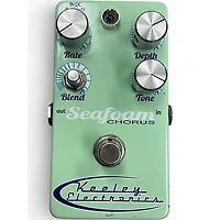 Used Keeley Seafoam Chorus Effect Pedal