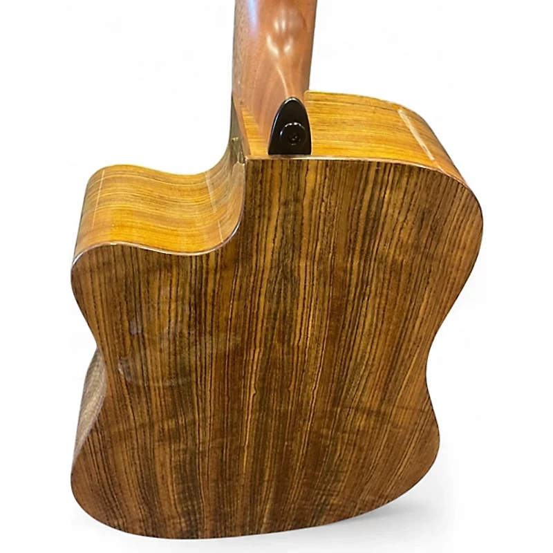 Used Lag Guitars THV20DCE Natural Acoustic Electric Guitar