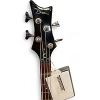 Used Dean Edge 4 String Black Electric Bass Guitar