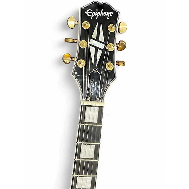 Used Epiphone Les Paul Custom Koa Solid Body Electric Guitar