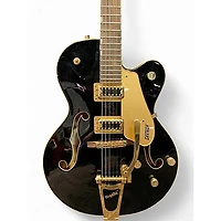 Used Gretsch Guitars G5420T Electromatic Black and Gold Hollow Body Electric Guitar