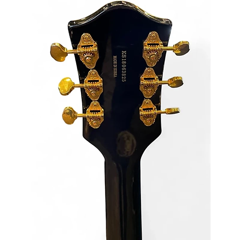 Used Gretsch Guitars G5420T Electromatic Black and Gold Hollow Body Electric Guitar