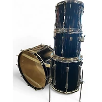 Used Ludwig 4 Piece Classic Maple Black Drum Kit
