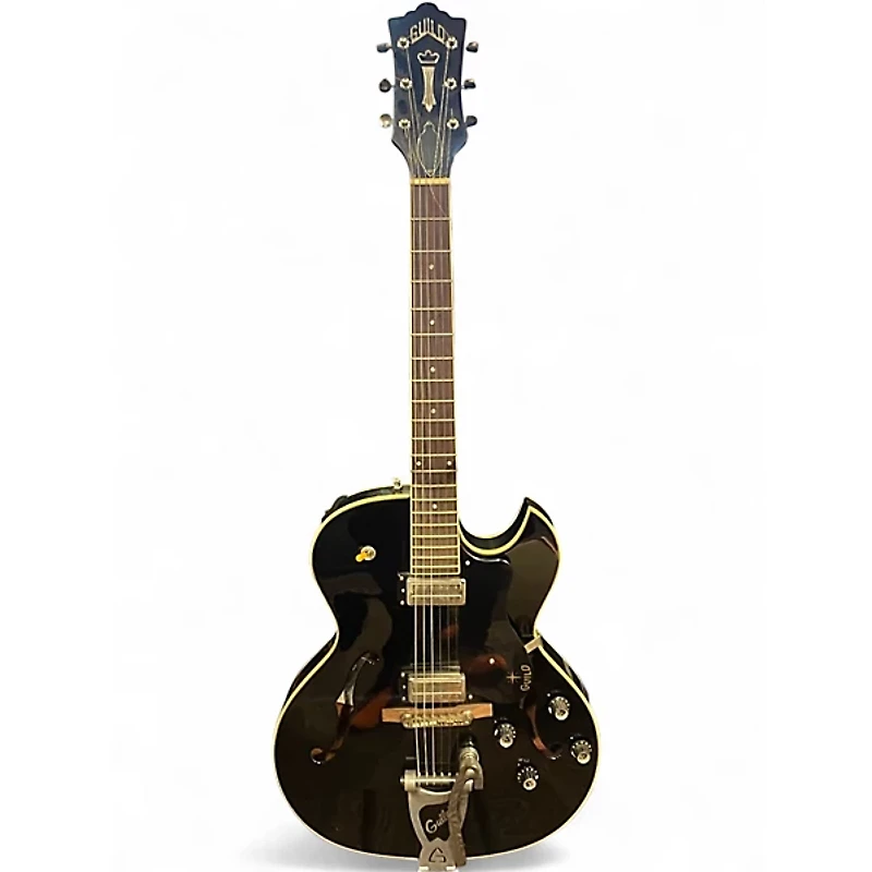 Used Guild Starfire III BLACK Hollow Body Electric Guitar