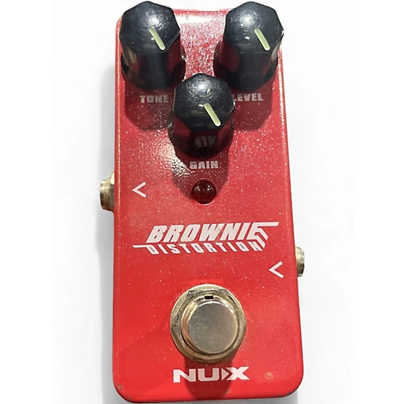 Used NUX BROWNIE DISTORTION Effect Pedal
