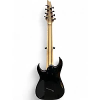 Used Ibanez RGMS8 Black Solid Body Electric Guitar