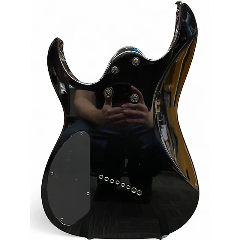 Used Ibanez RGMS8 Black Solid Body Electric Guitar