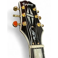 Used Epiphone Les Paul Custom Alpine White Solid Body Electric Guitar