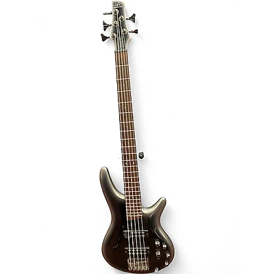 Used Ibanez SR305 5 String Midnight Gray Burst Electric Bass Guitar