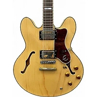 Used Epiphone Sheraton II Natural Hollow Body Electric Guitar