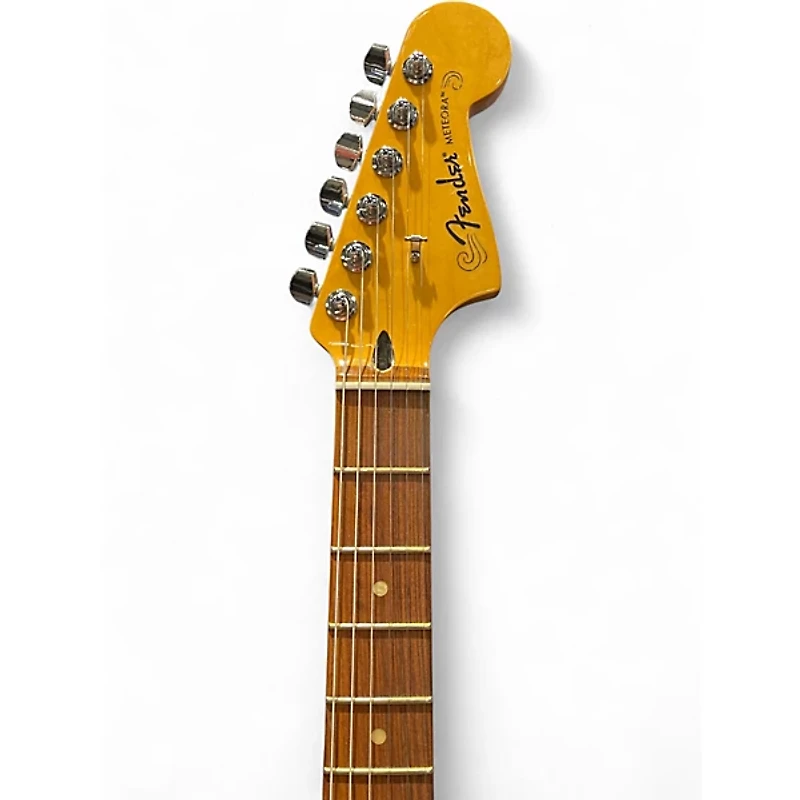 Used 2023 Fender Player Plus Meteora HH Fiesta Red Solid Body Electric Guitar