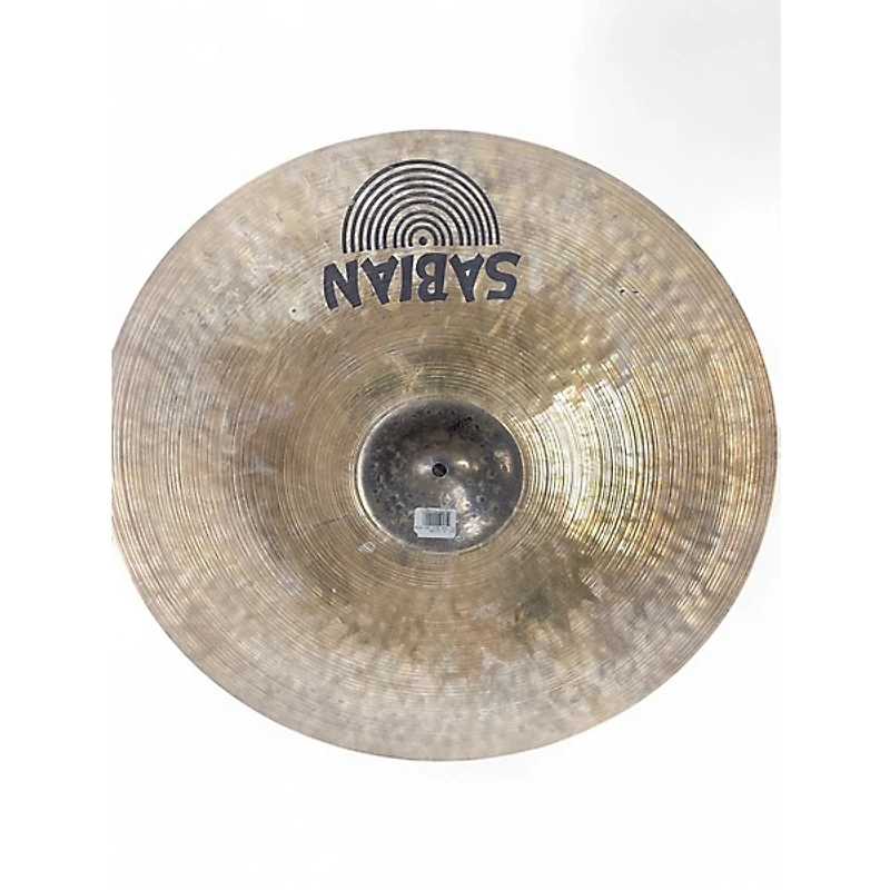 Used SABIAN 21in HH Raw Bell Dry Ride Brilliant Cymbal