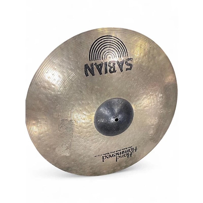 Used SABIAN 21in HH Raw Bell Dry Ride Brilliant Cymbal
