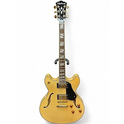 Used Washburn HB35 Natural Hollow Body Electric Guitar