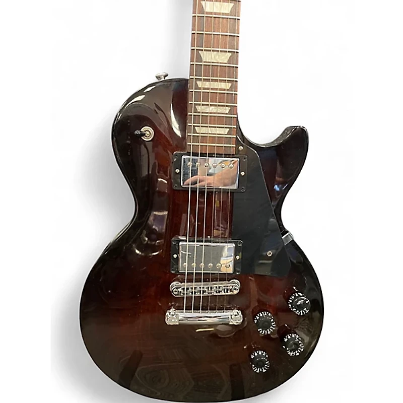 Used Gibson Les Paul Studio Brown Sunburst Solid Body Electric Guitar