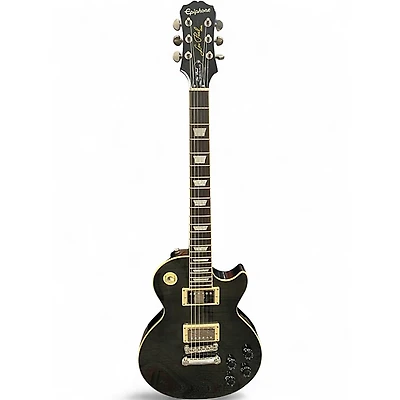 Used Epiphone Les Paul 1960 Tribute Plus Trans Gray Solid Body Electric Guitar
